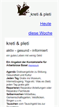 Mobile Screenshot of kretiundpleti.ch